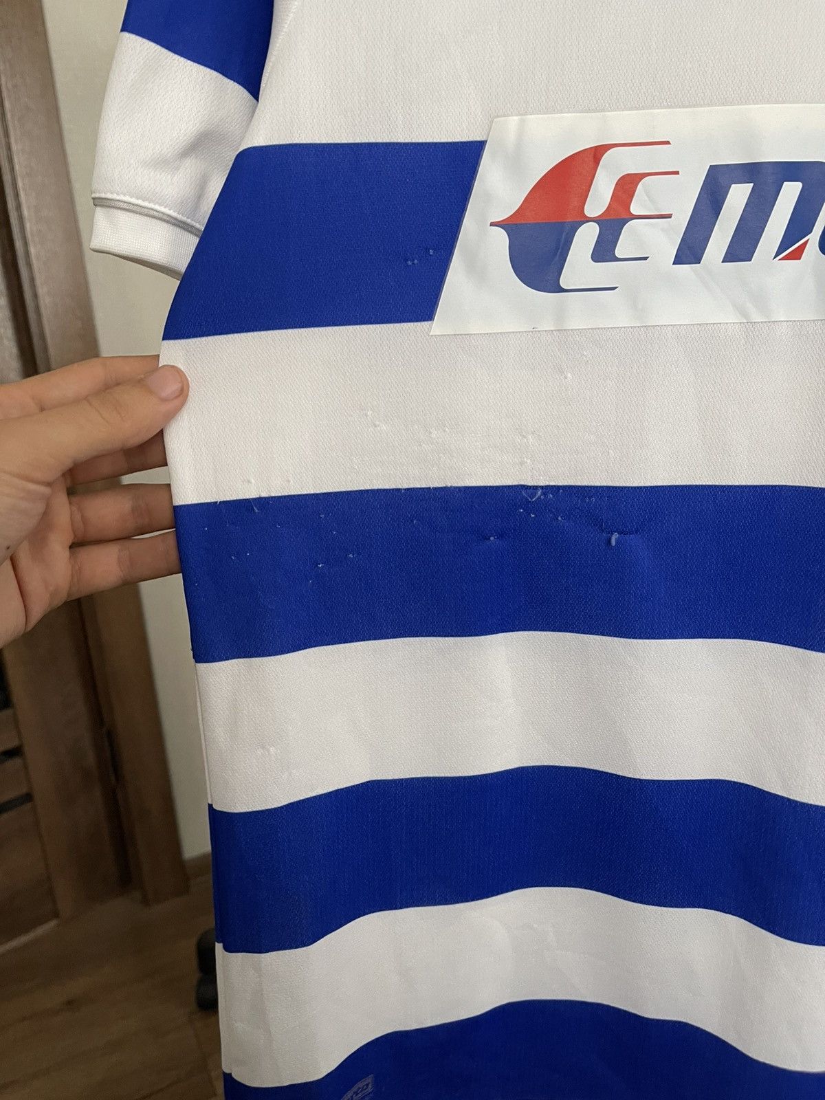 Lotto Sport 2011/2012 Queens Park Rangers Lotto Soccer Jersey T-Shirt Size US L / EU 52-54 / 3 - 14 Thumbnail