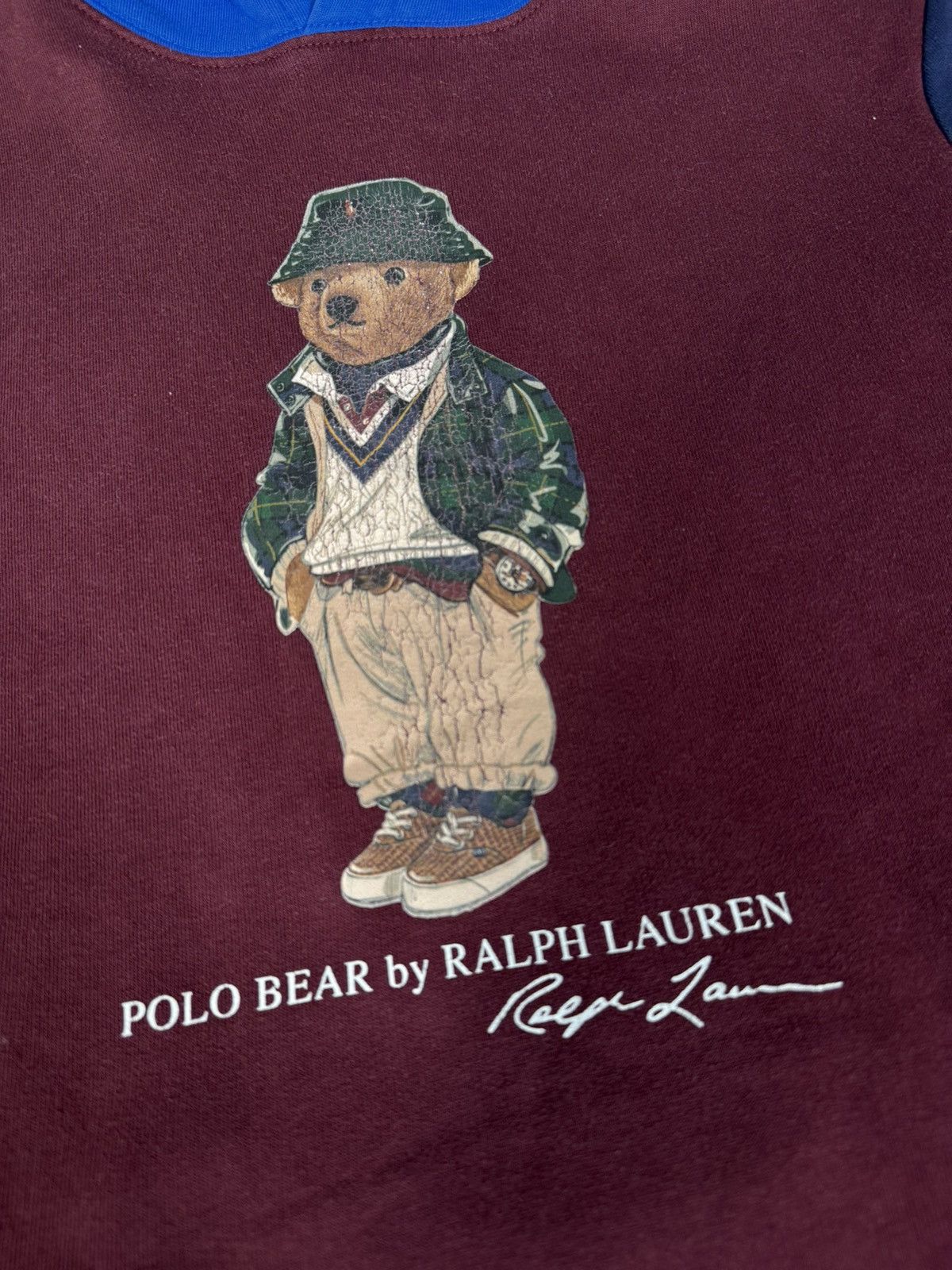 Polo Ralph Lauren Polo Ralph Lauren Polo Bear Colorblock Hoodie Size US XS / EU 42 / 0 - 5 Thumbnail