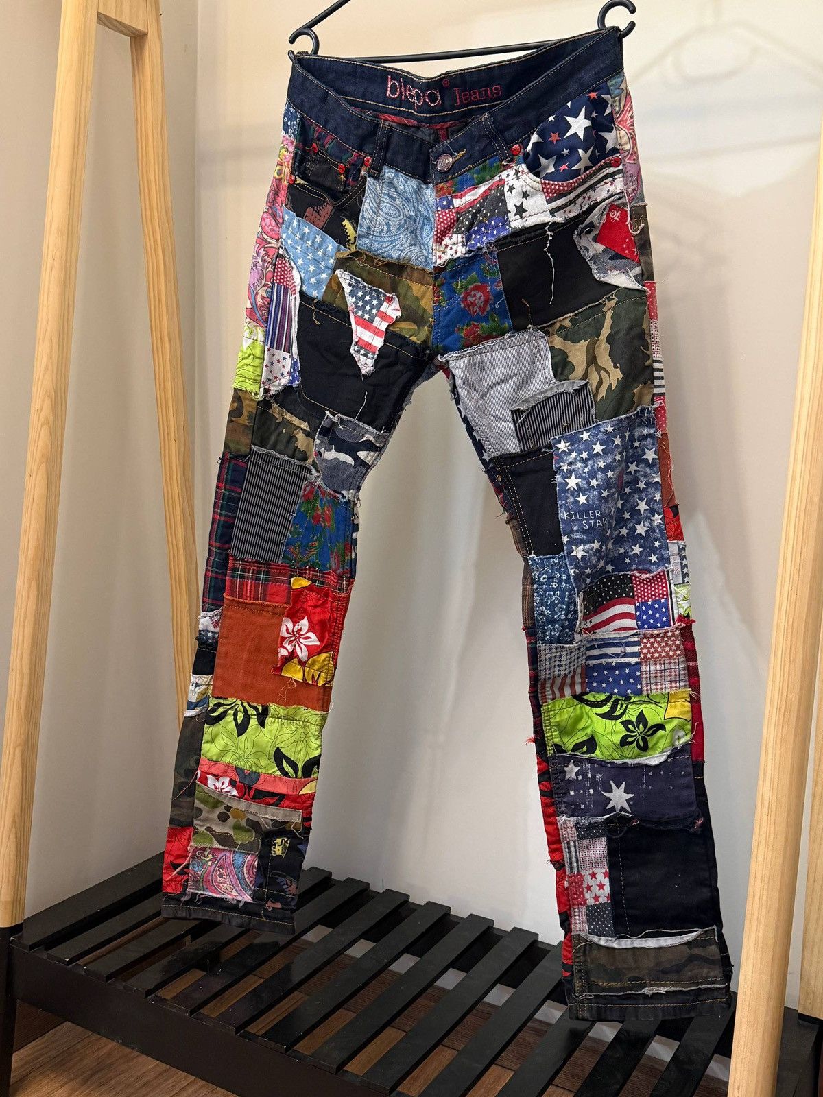Japanese Brand japan boro denim x vintage x hysteric glamour Size US 34 / EU 50 - 4 Thumbnail