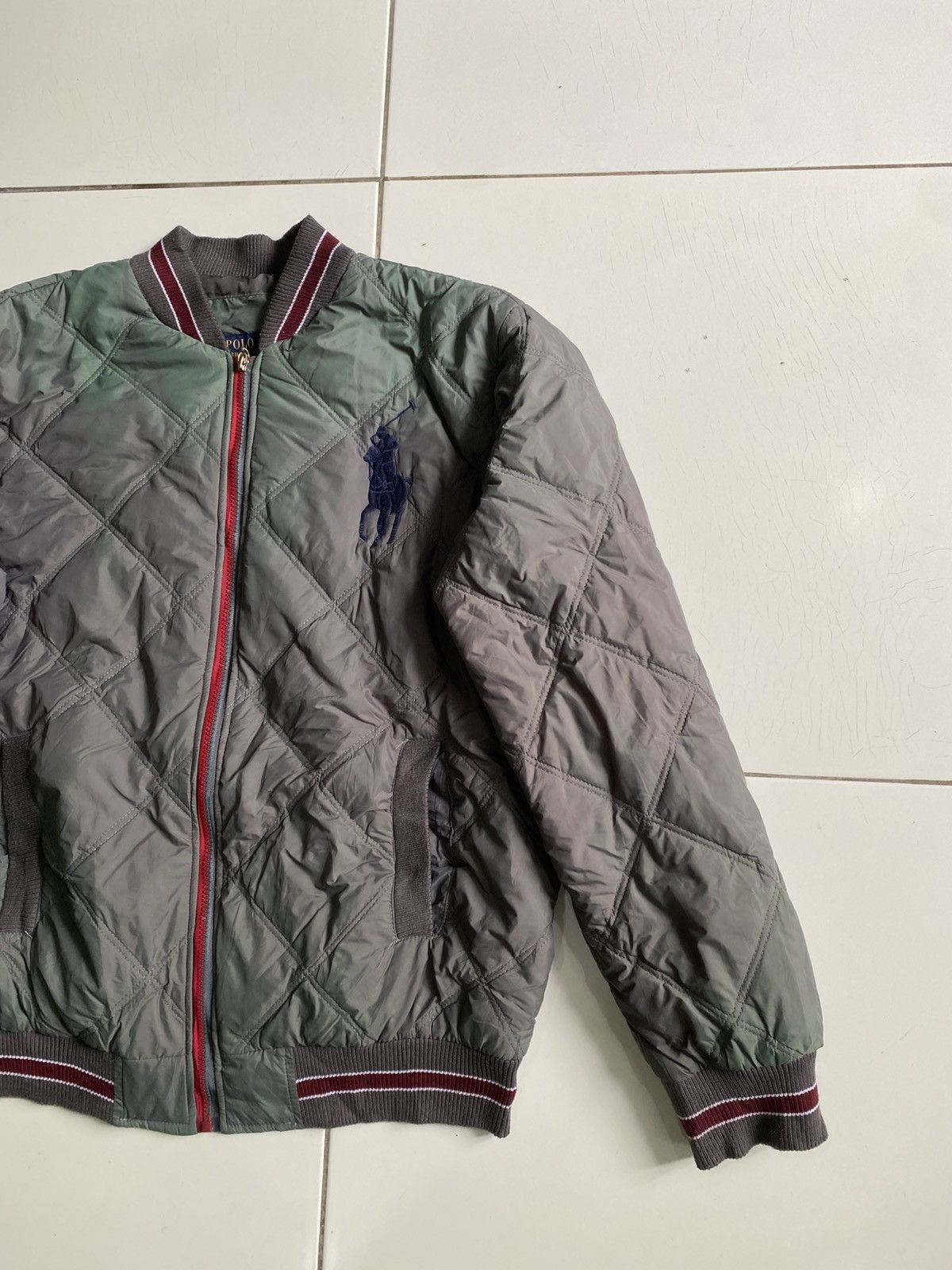 Polo Ralph Lauren Polo Ralph Lauren Quilte sun FADED bomber jackets Size US XL / EU 56 / 4 - 3 Thumbnail