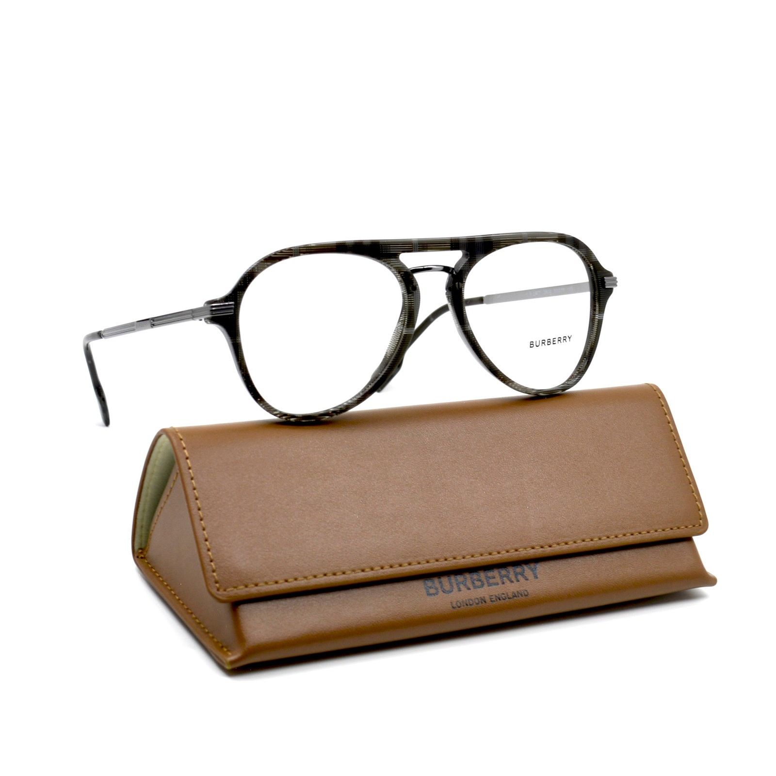 Burberry NEW BURBERRY BAILEY BE2377 CHARCOAL CHECK EYEGLASSES FRAME Size ONE SIZE - 5 Thumbnail