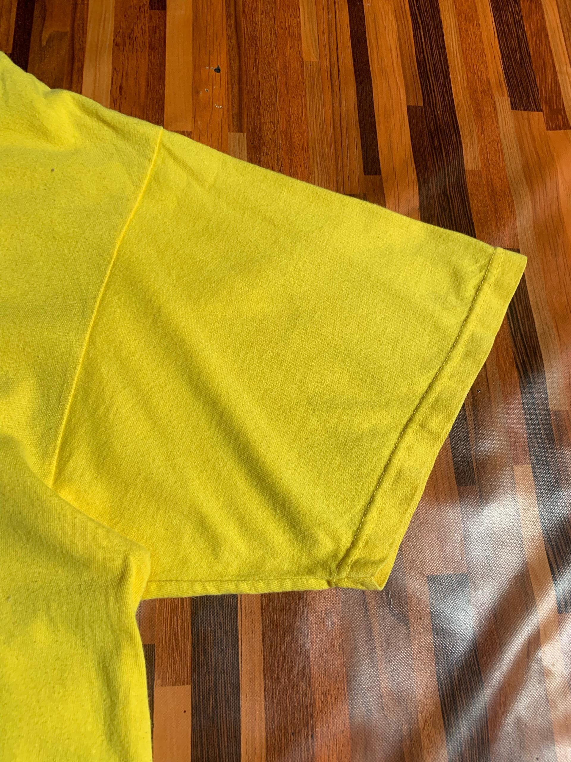 Coca Cola × Vintage yellow 70s COCA COLA japan made in usa Promo tee Size US L / EU 52-54 / 3 - 6 Thumbnail