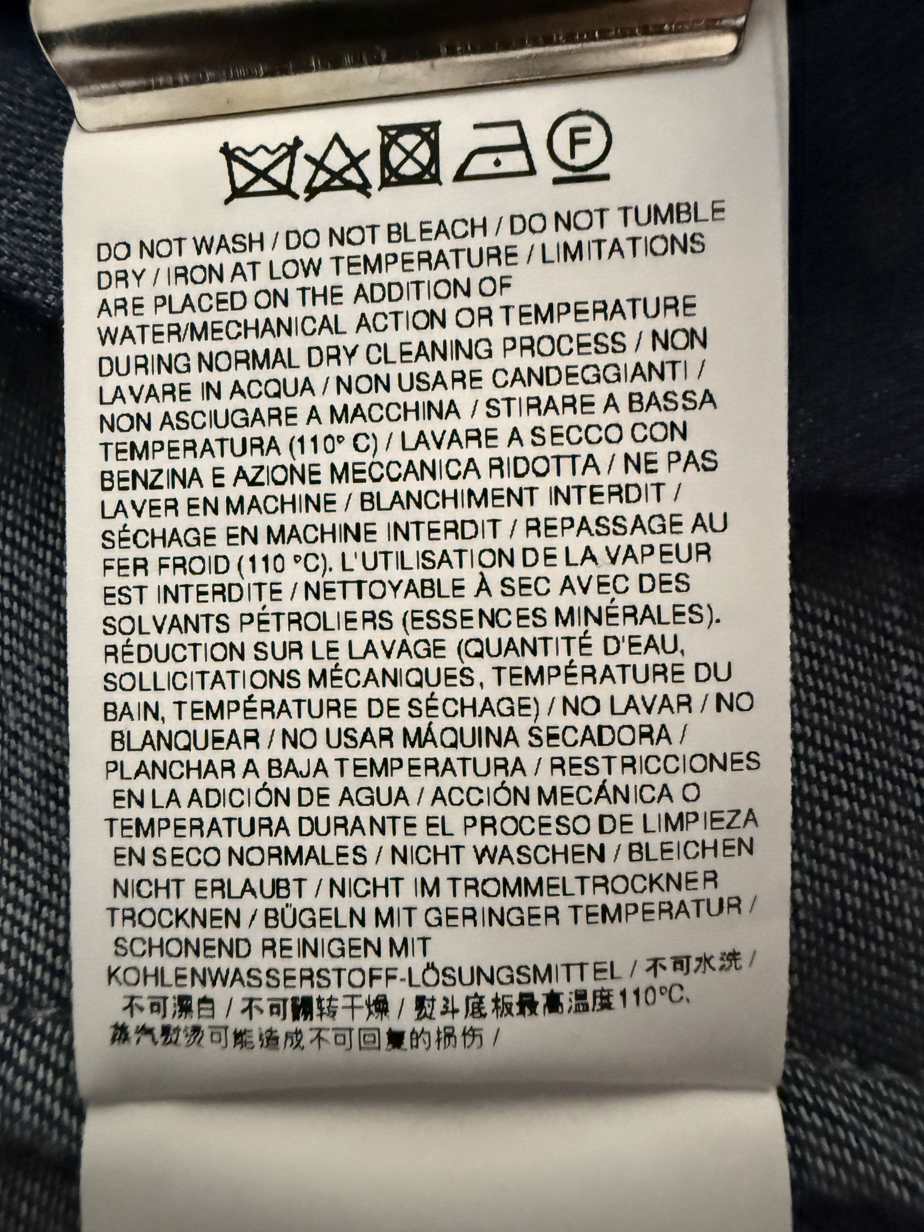 Off-White Runway Ss’23 Body Scan Jeanshemd Mit Kapuze In Blue Size US L / EU 52-54 / 3 - 14 Thumbnail
