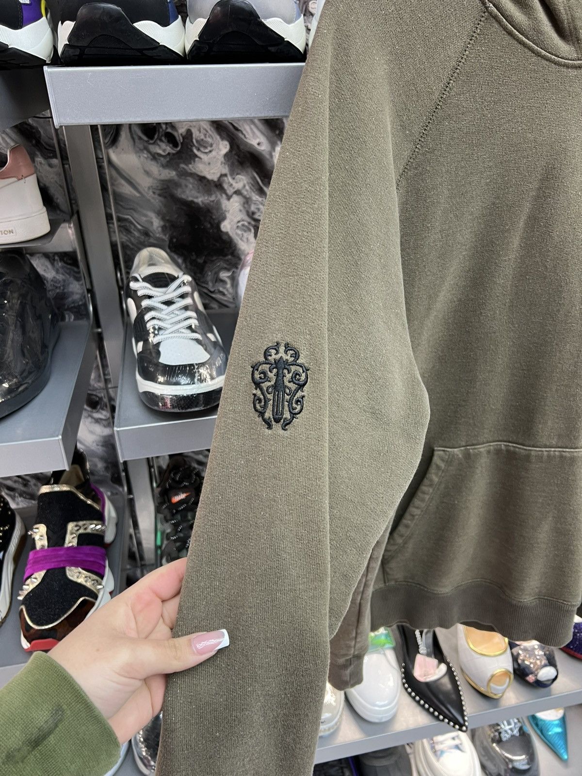 Chrome Hearts Chrome Hearts Y Not Hoodie Size US L / EU 52-54 / 3 - 3 Thumbnail