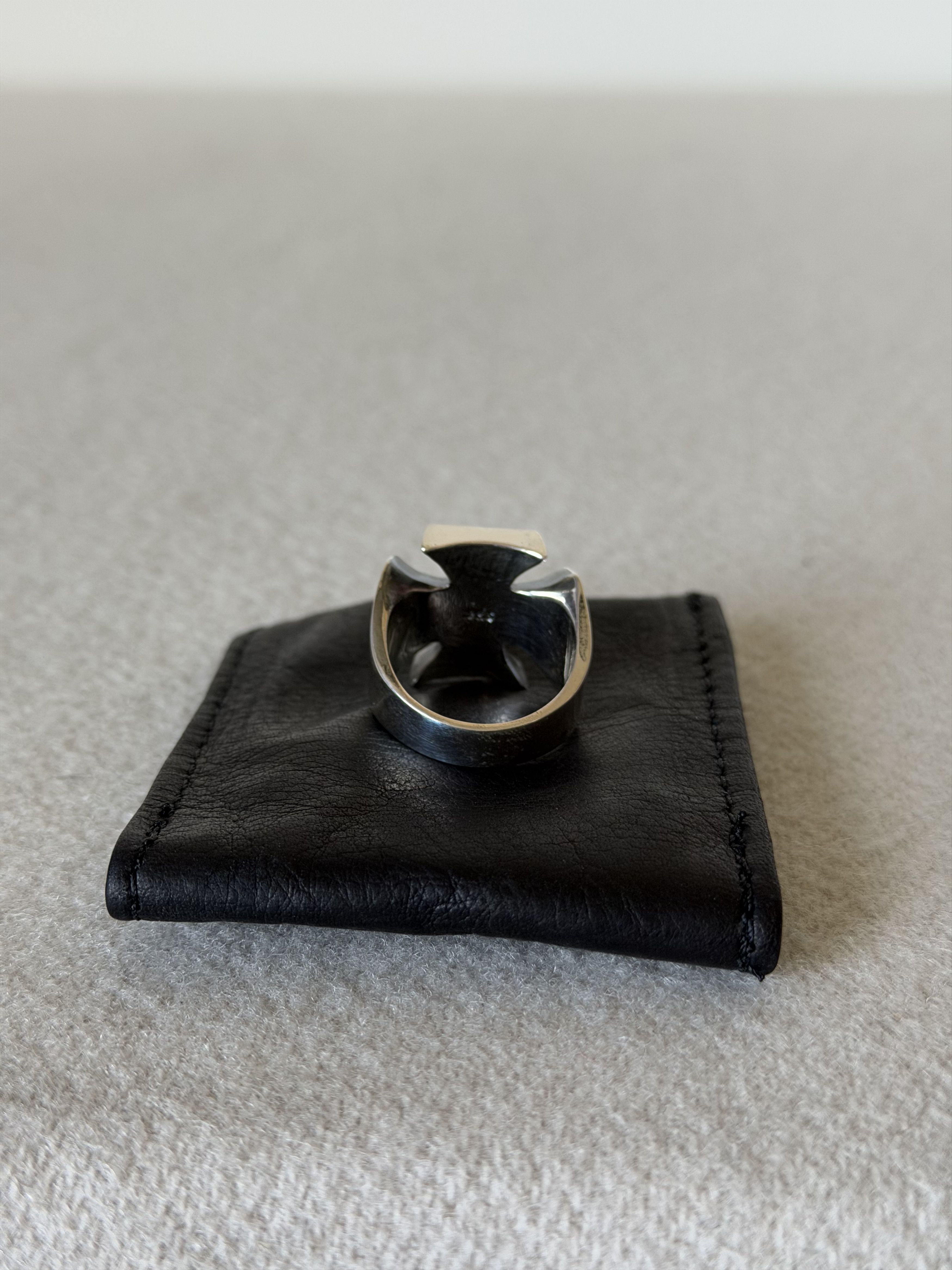 Enfants Riches Deprimes Enfants Riches Deprimes Cross Ring in Silver Size ONE SIZE - 5 Thumbnail