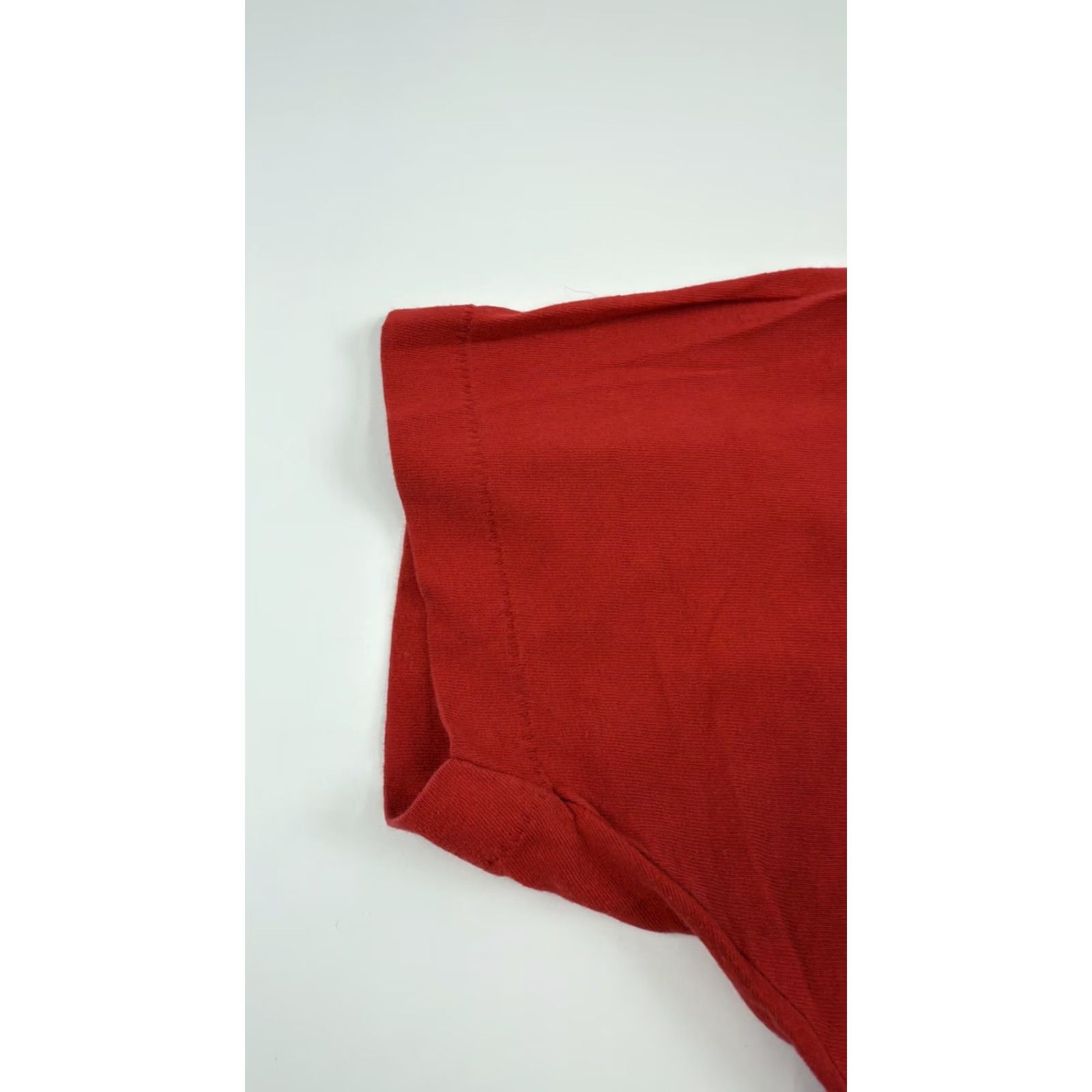 Fruit Of The Loom VINTAGE Fruit of the Loom Shirt Mens XL Pocket Made USA 90s Tee Red Crew Neck Short Sleeve Cotton Size US XL / EU 56 / 4 - 4 Thumbnail