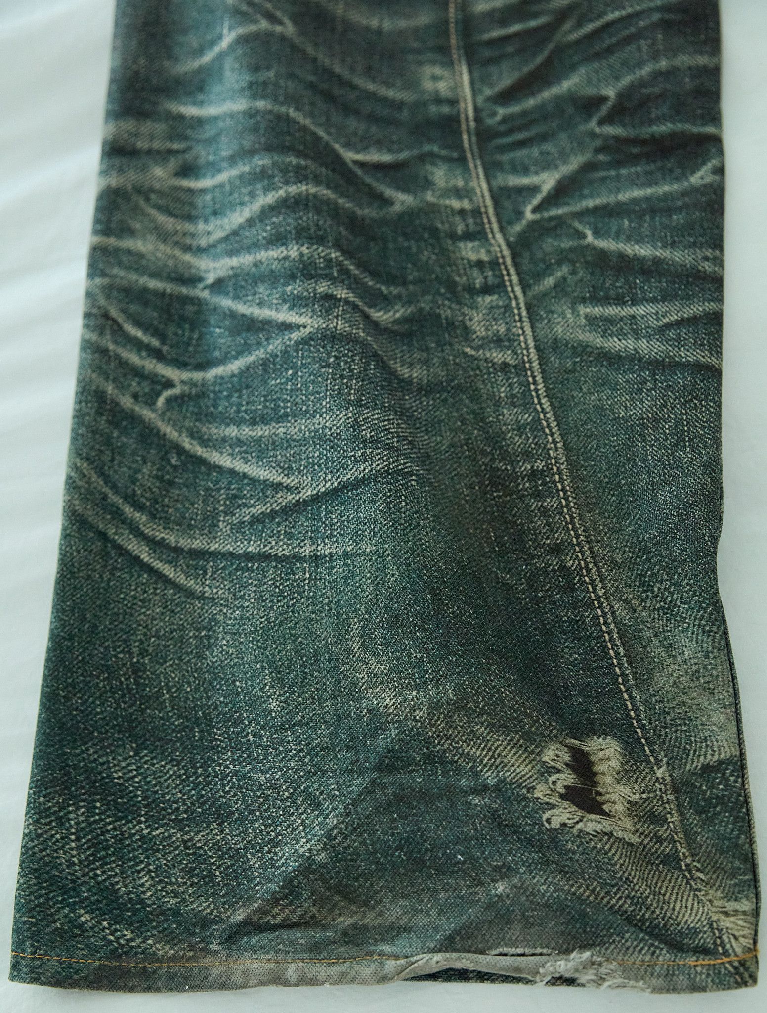 Acne Studios Acne Studios Trompe L'Oeil 1981 Mid Blue Denim Size US 30 / EU 46 - 7 Thumbnail