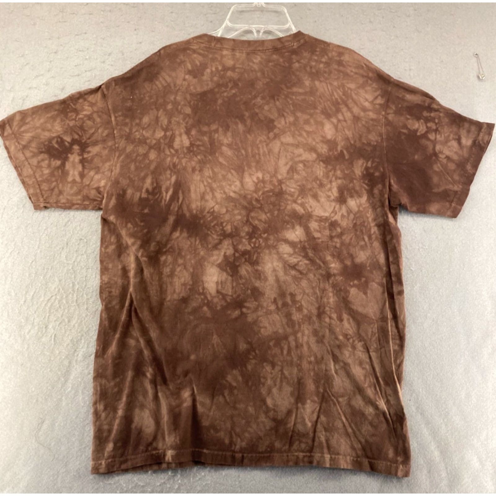 The Mountain The Mountain Brown Dog T-Shirt Adults L Tie Dye Cotton Unisex 2020s Animal Summer Size US L / EU 52-54 / 3 - 6 Thumbnail