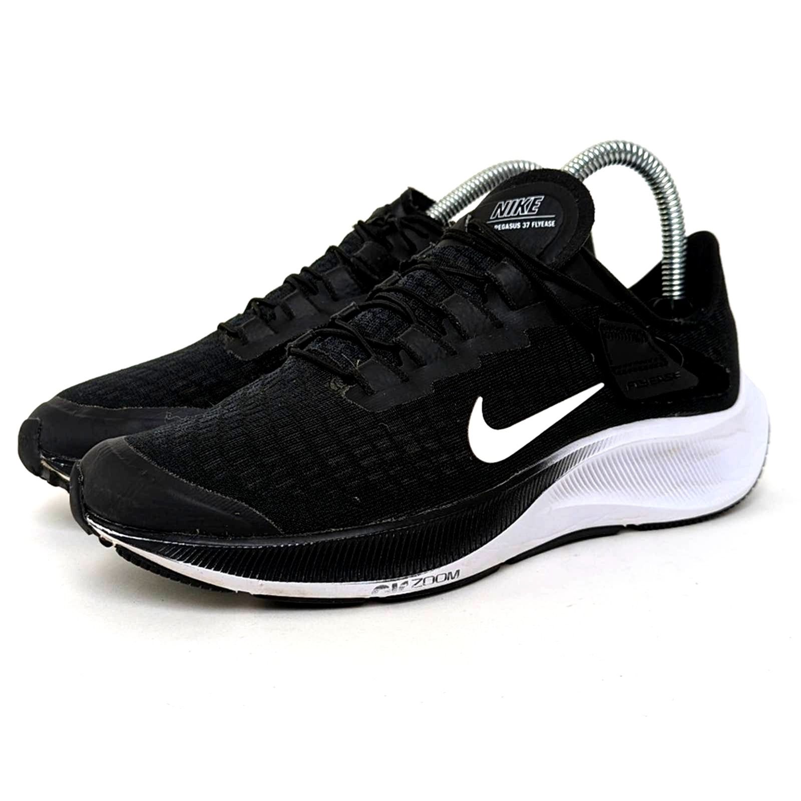 Nike Nike Air Zoom Pegasus 37 FlyEase 'Black White' - 7 Size US 7 / IT 37 - 5 Thumbnail