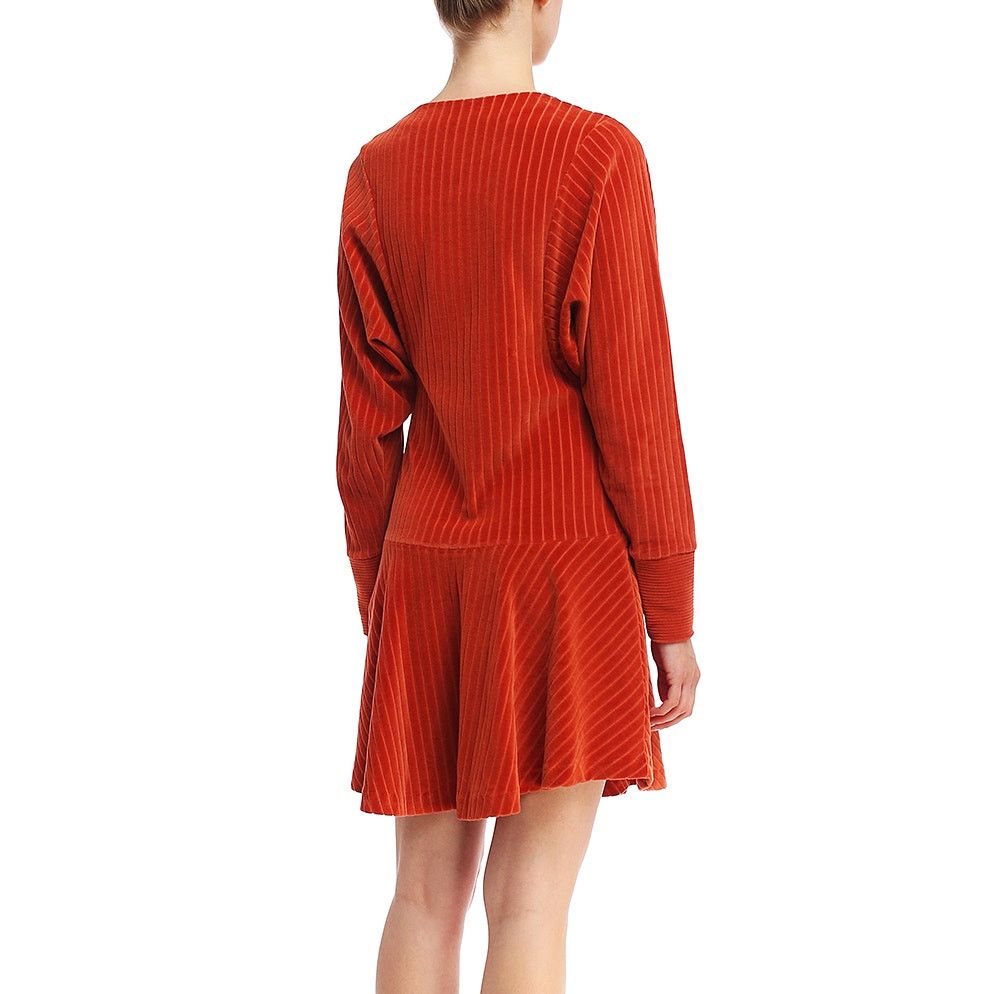 Kenzo Kenzo Velvet Corduroy Dress Size L / US 10 / IT 46 - 3 Thumbnail