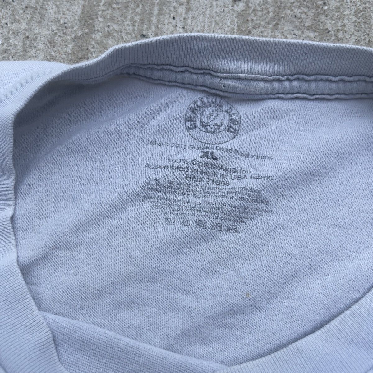 Grateful Dead Vtg 2011 GRATEFUL DEAD Dancing Bears Jamaica Shirt Size US XL / EU 56 / 4 - 4 Thumbnail