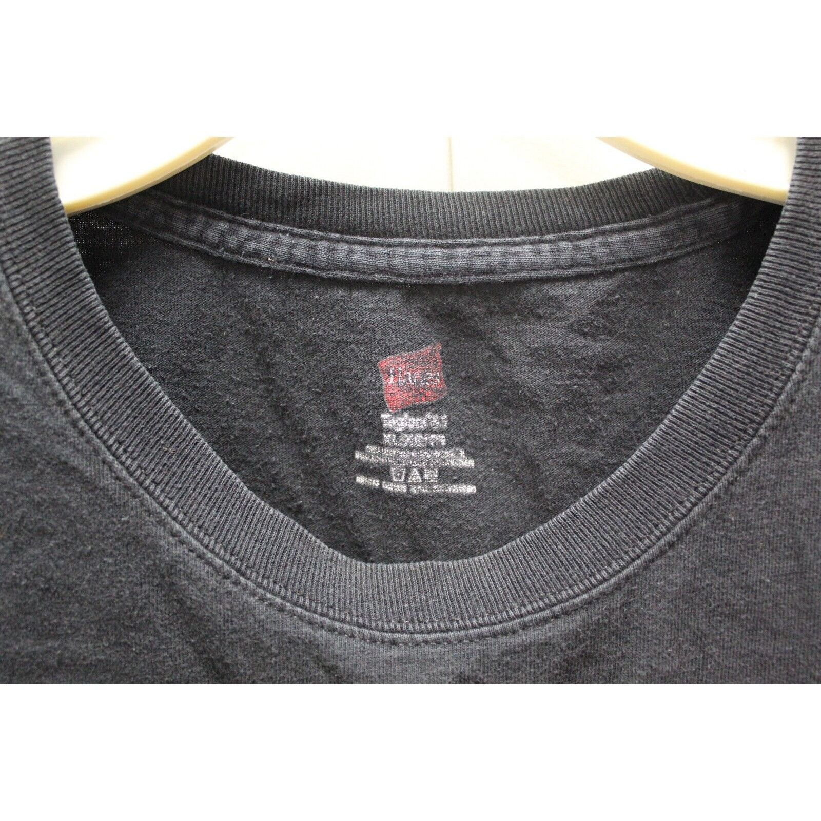 Hanes Powerade Shirt Mens Black XL Graphic Tee Logo 90s 100% Coton Size US XL / EU 56 / 4 - 4 Thumbnail