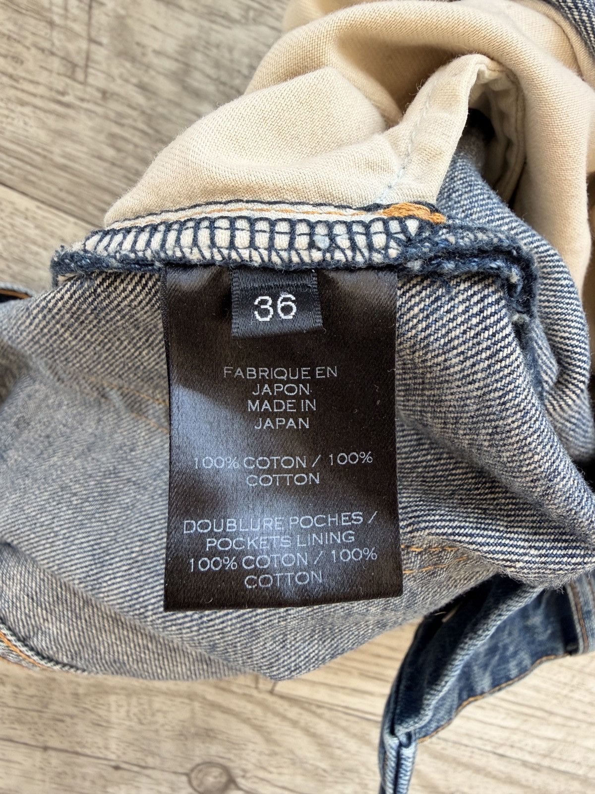 Balmain Decarnin era Classic Stack Japanese Denim Size US 36 / EU 52 - 6 Thumbnail