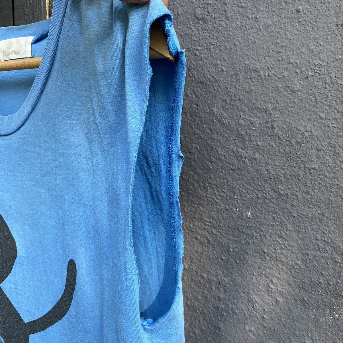 Ne-Net Thrashed Faded Vintage Ne-net Issey Miyake ERD GRUNGE TEE Size US M / EU 48-50 / 2 - 5 Thumbnail