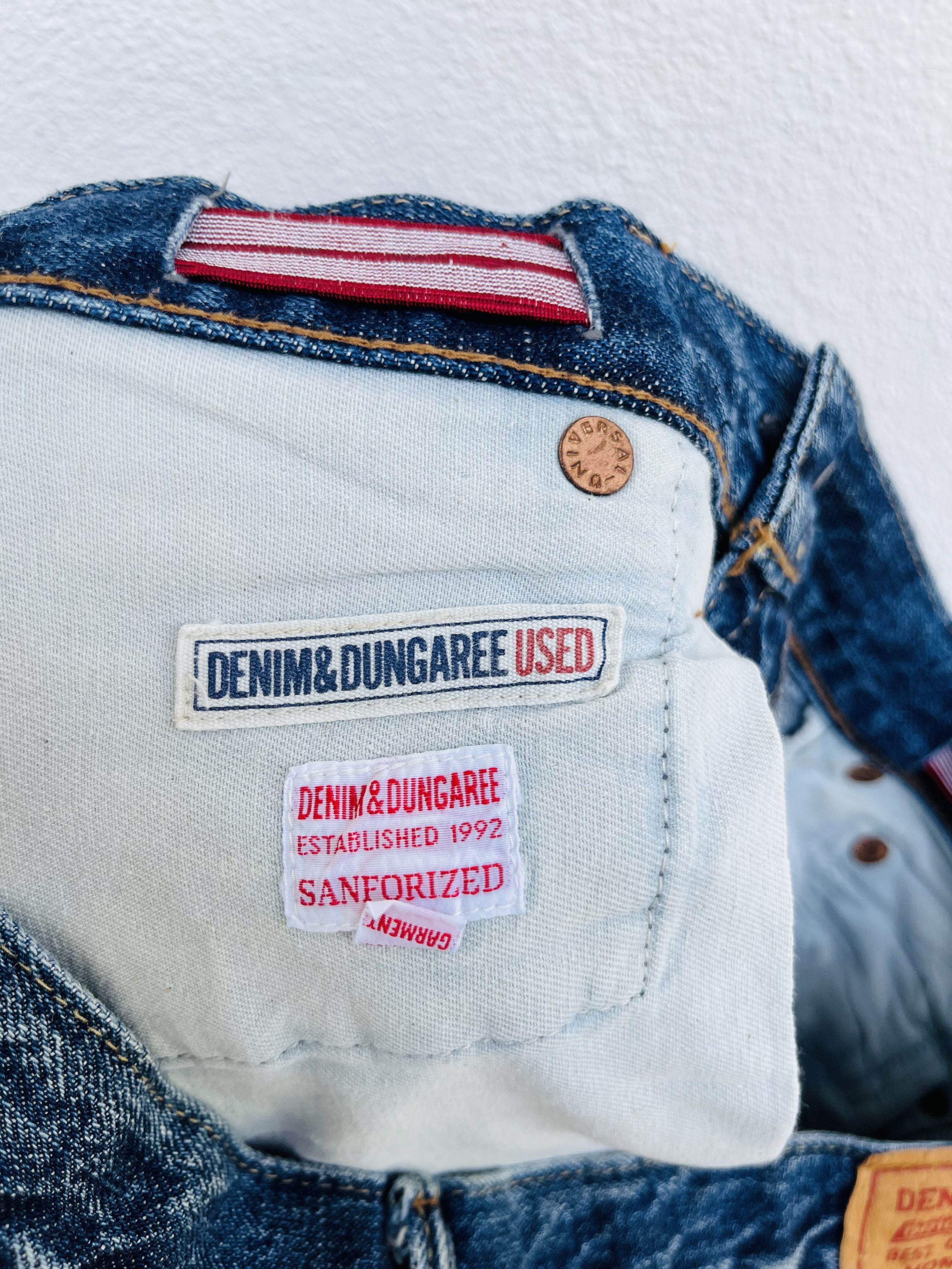 Japanese Brand × Vintage Vintage Denim & Dungaree Japanese Designer Style Size US 30 / EU 46 - 15 Thumbnail