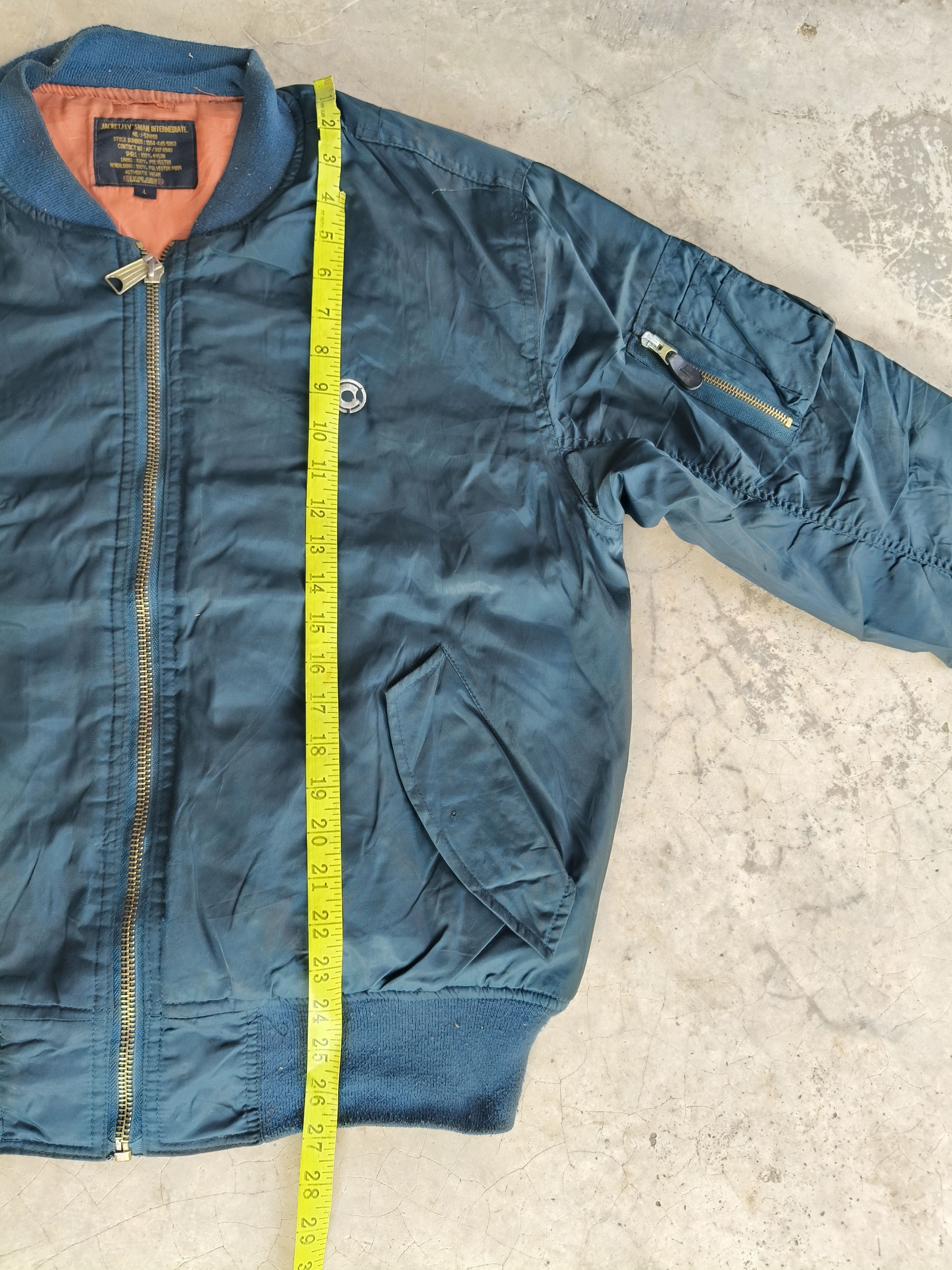 Japanese Brand Bomber Jacket Fly' Sman Size US L / EU 52-54 / 3 - 13 Thumbnail