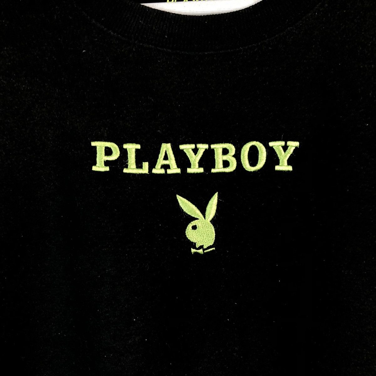 Playboy × Vintage Playboy Bunny Black Sweatshirt #A1532 Size US M / EU 48-50 / 2 - 9 Thumbnail