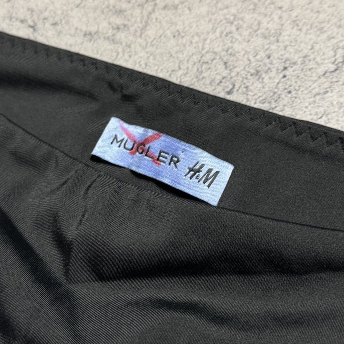 H&M × Mugler Rare Mugler H&M Mesh Panel Stirrup Leggings Size 34" / US 12 / IT 48 - 8 Thumbnail