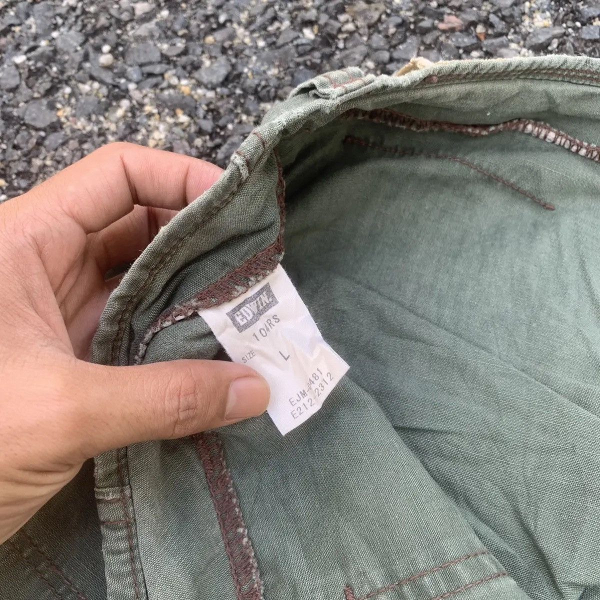 Japanese Brand FADED TROUSERS 36x31 JAPANESE VINTAGE ROLL UPS UTILITY PANTS Size US 36 / EU 52 - 9 Thumbnail