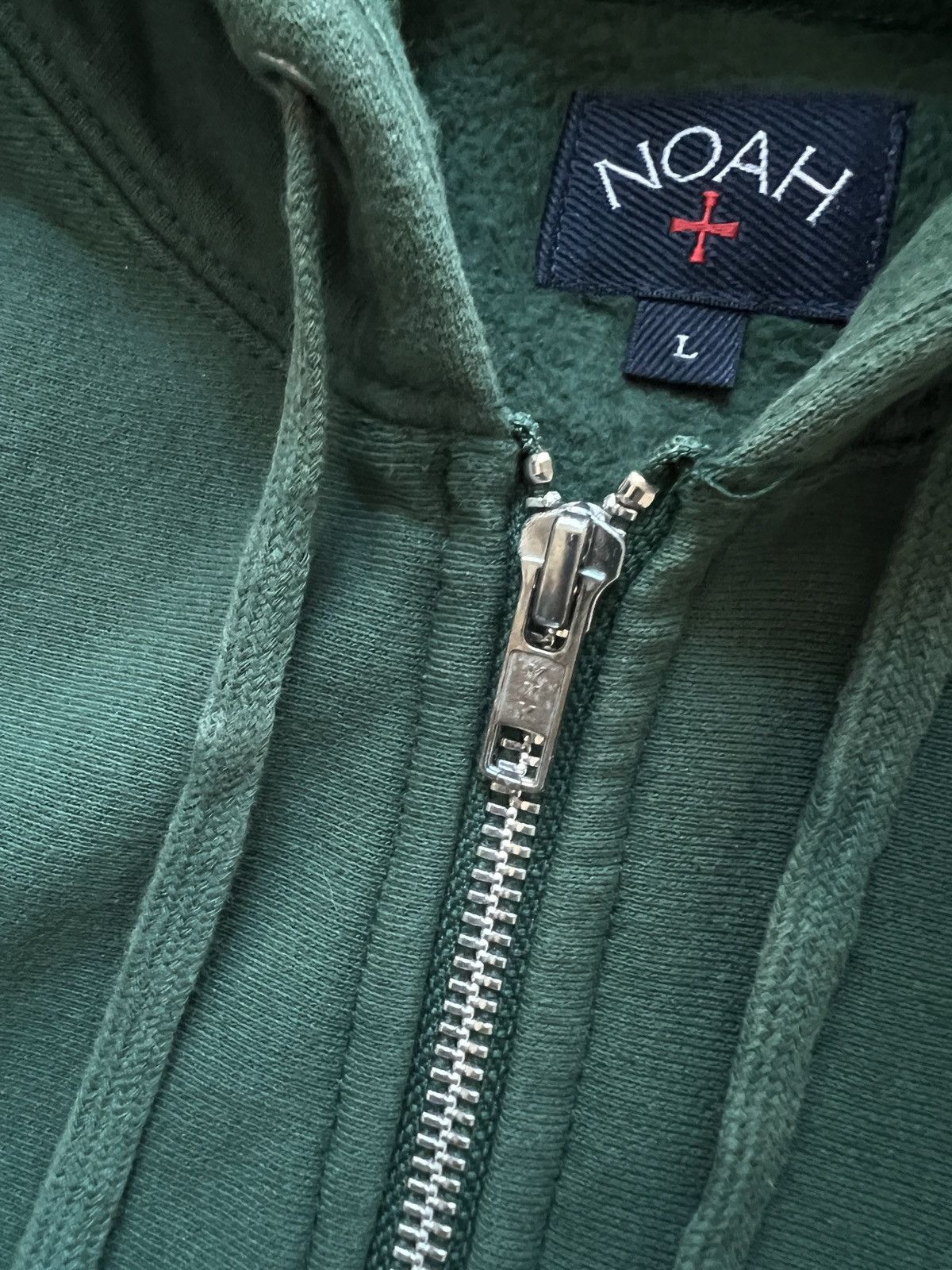 Noah Noah NY FW18 Classic Logo Zip Up Hoodie Size US L / EU 52-54 / 3 - 6 Thumbnail