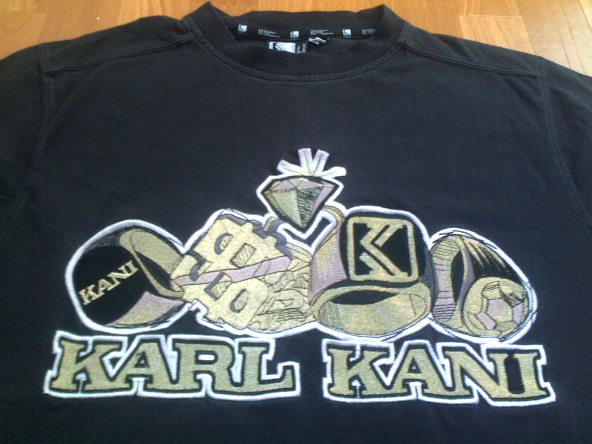 Karl Kani Karl Kani t-shirt, vintage 90s, 1990s hip hop, Y2K, size M Size US M / EU 48-50 / 2 - 2 Thumbnail