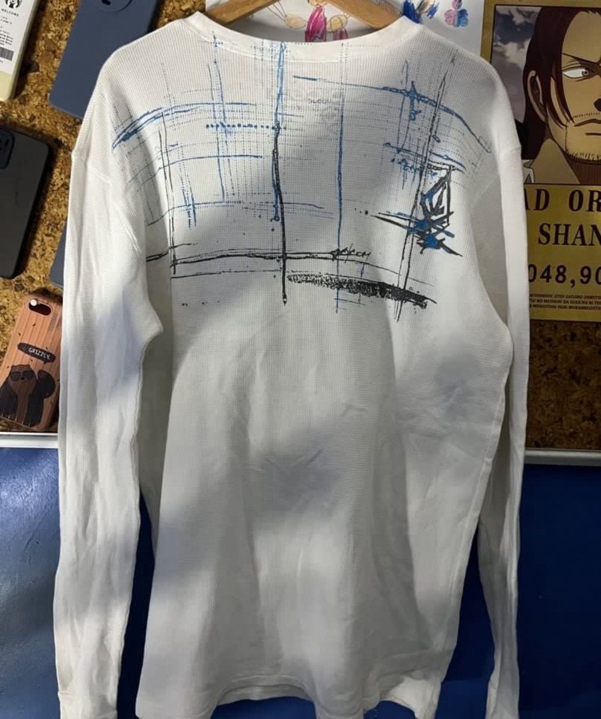 Volcom VINTAGE VOLCOM WAFFLE TEE LONGSLEEVE Size US XL / EU 56 / 4 - 2 Thumbnail