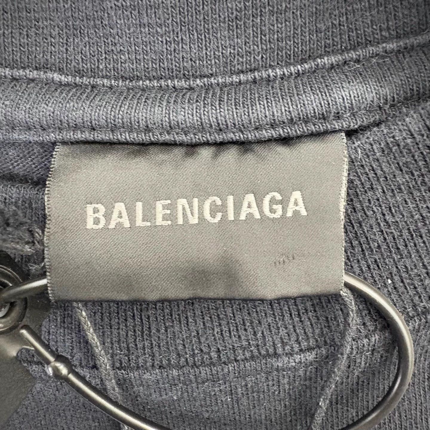 Balenciaga BLCG Graffiti Print Black XS T-shirt Size US XS / EU 42 / 0 - 3 Thumbnail