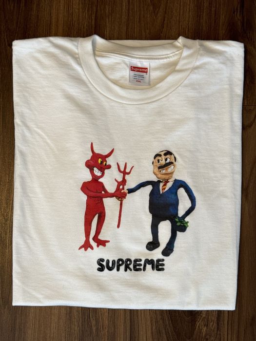 Supreme Supreme Business Tee XXL WHITE | Grailed