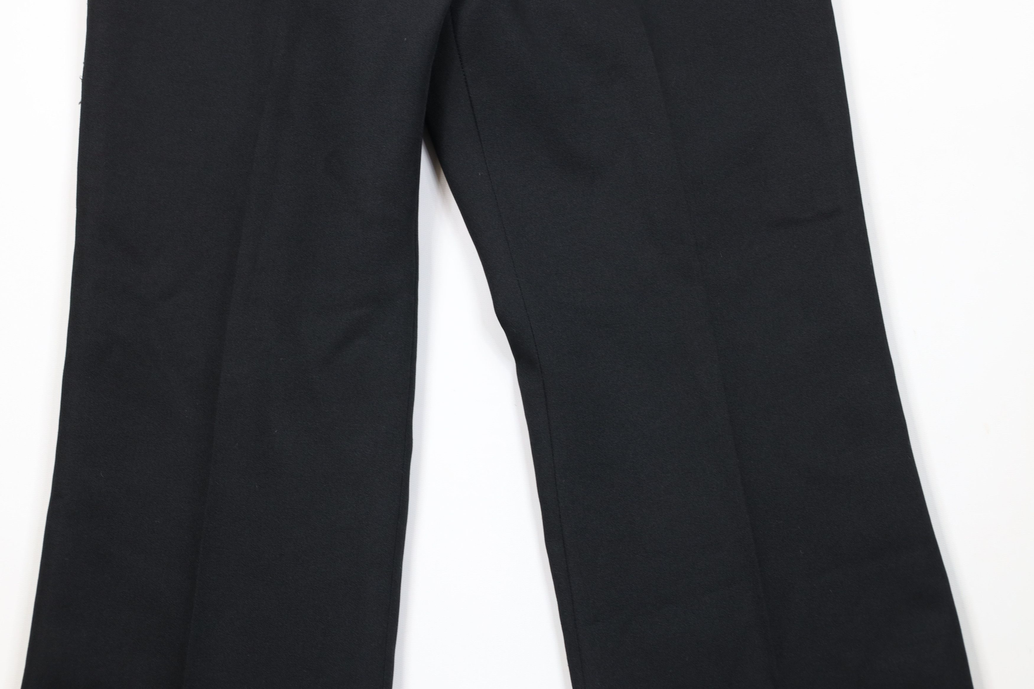 Vintage Vintage 70s Streetwear Wide Leg Bell Bottoms Pants Black USA Size US 32 / EU 48 - 3 Thumbnail