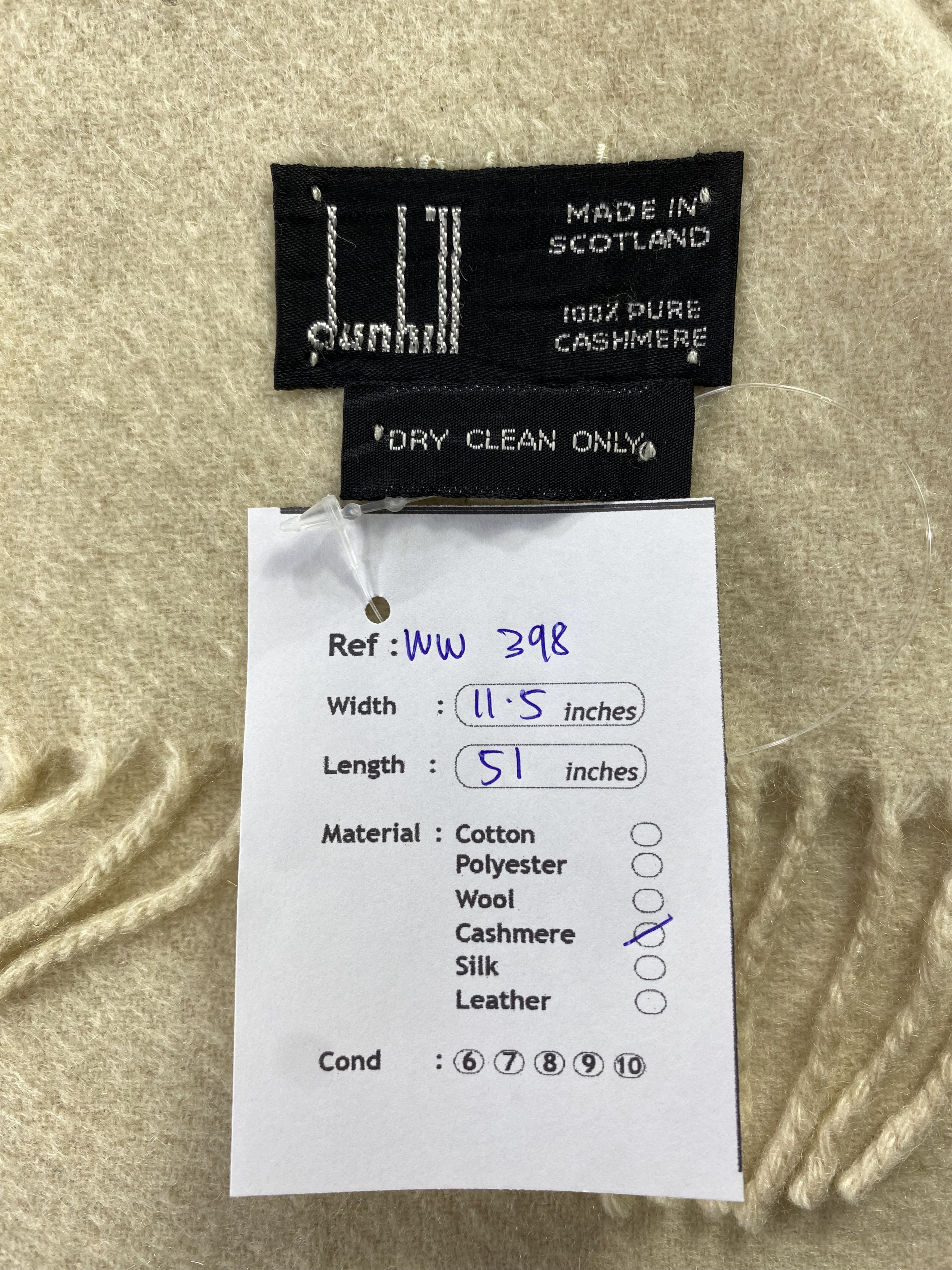 Alfred Dunhill × Vintage Alfred Dunhill Scarf / Muffler / Neckwear Size ONE SIZE - 9 Thumbnail