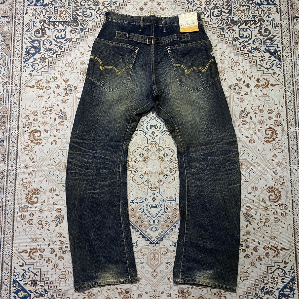 Edwin × If Six Was Nine × Le Grande Bleu (L.G.B.) 2000s Y2K Edwin XV-Function Jeans With Buckleback Size US 30 / EU 46 - 1 Thumbnail