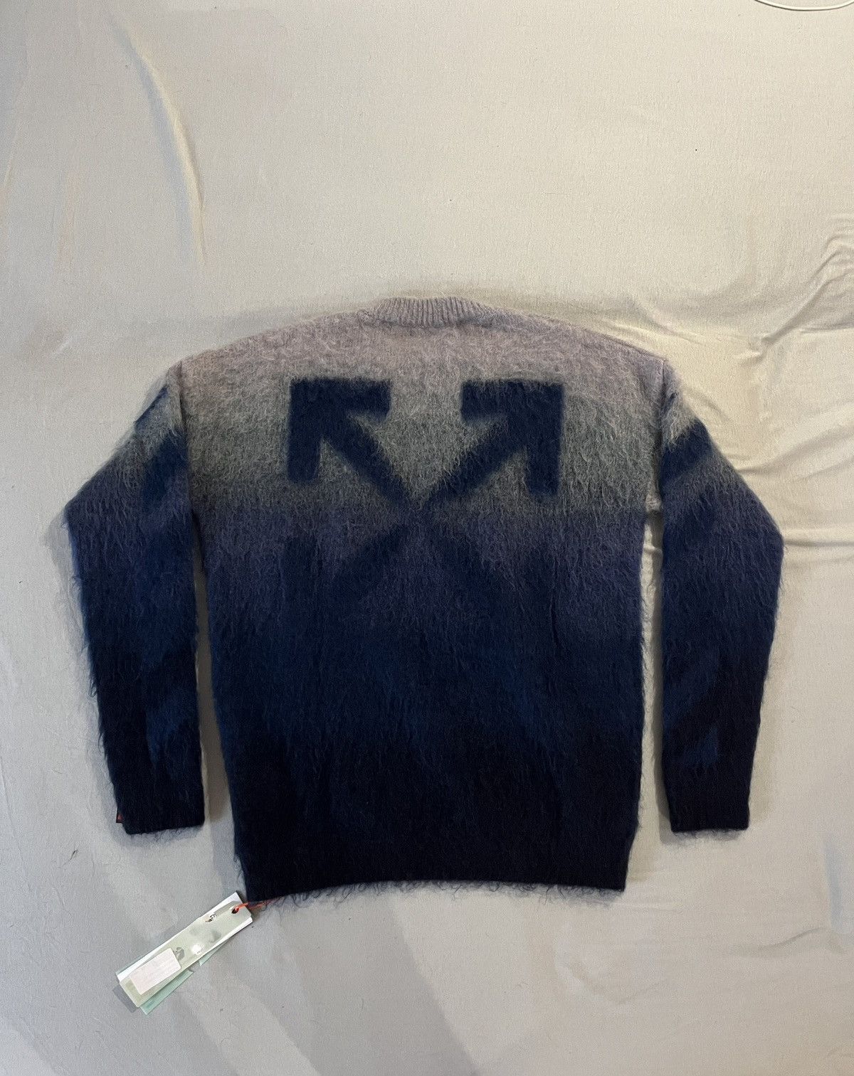 Off-White Off white diagonal brushed sweater Size US XXS / EU 40 - 1 Thumbnail