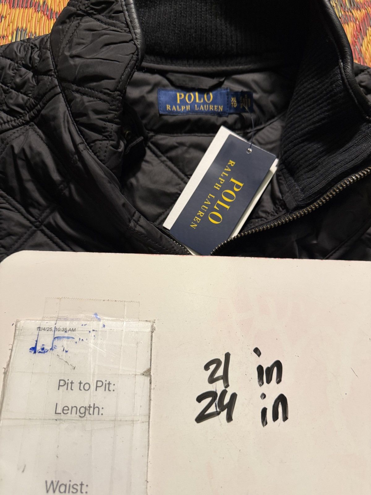 Polo Ralph Lauren Polo Ralph Lauren Quilted Vest Size US XL / EU 56 / 4 - 3 Thumbnail