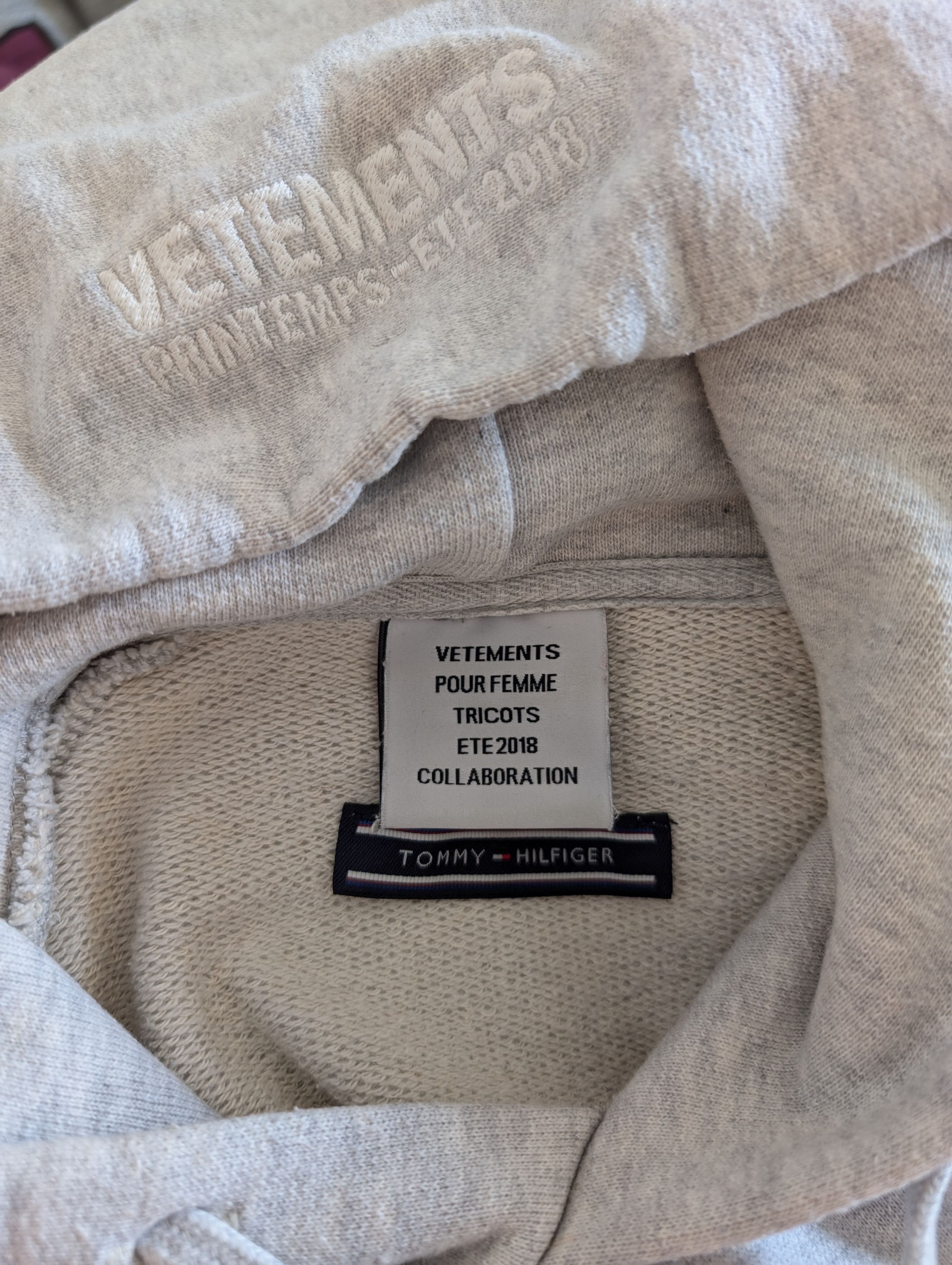 Tommy Hilfiger × Vetements Vetements Hoodie Size US XS / EU 42 / 0 - 4 Thumbnail