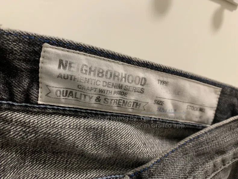 Neighborhood Neighborhood size S Denim Pants Size US 27 - 6 Thumbnail