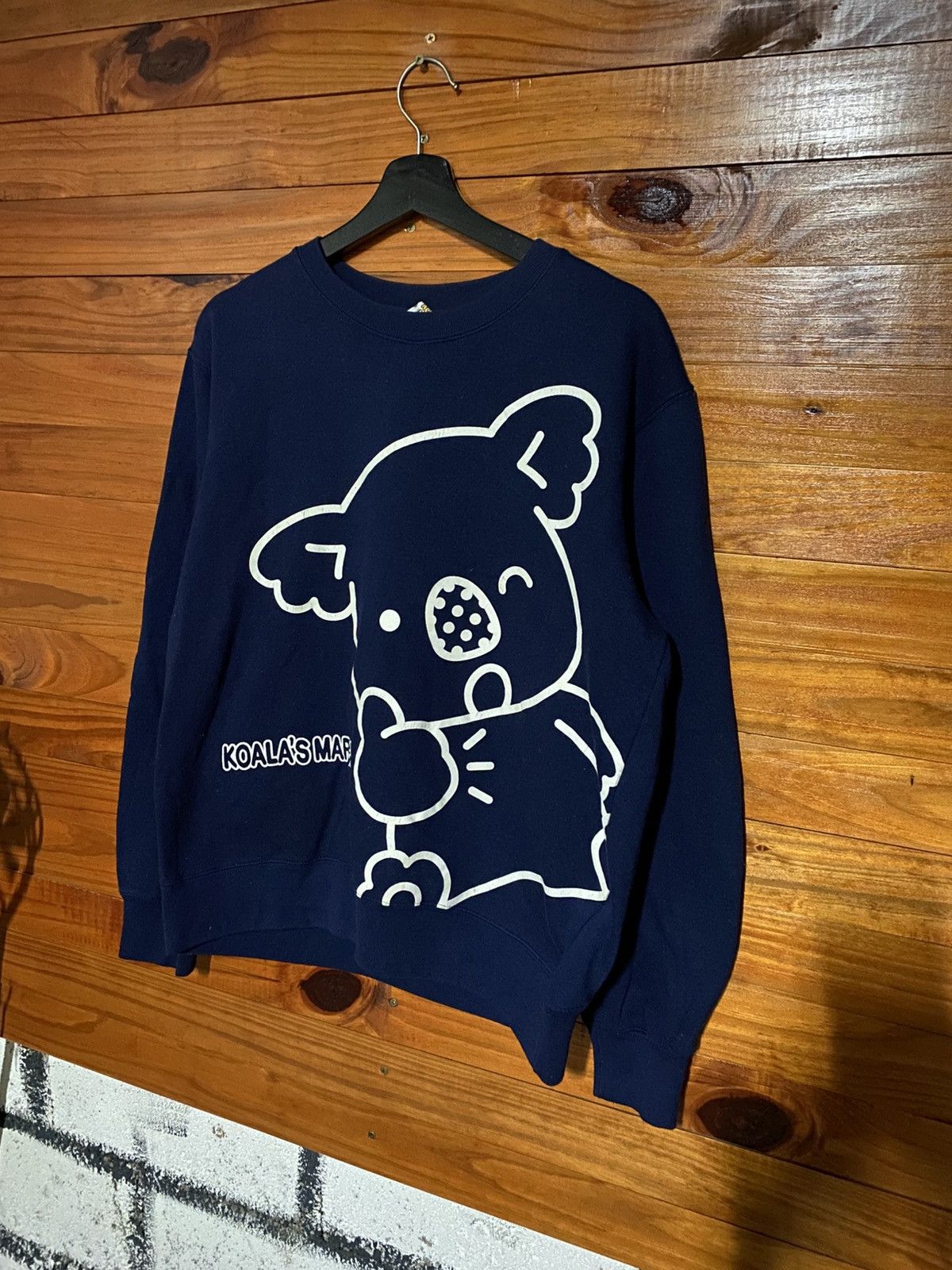 Vintage Vintage Koala’s March Cartoon Sweatshirt Navy Blue Japanese Size US M / EU 48-50 / 2 - 4 Thumbnail