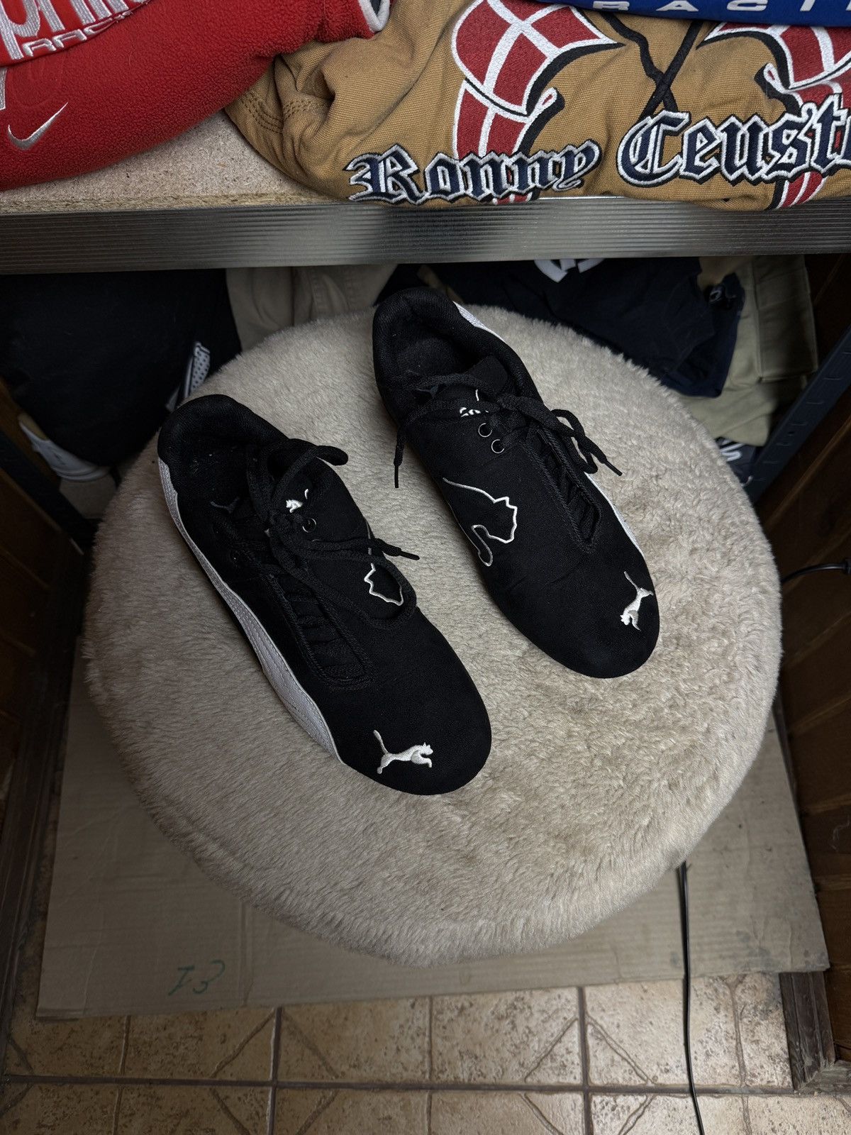Ferrari × Puma Vintage Puma Speedcat Racing Suede Y2K Sneakers Size US 7 / EU 40 - 2 Thumbnail