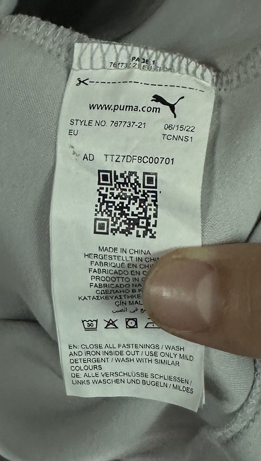 Puma Puma Manchester Soccer Football Zip Up Hoodie Size US M / EU 48-50 / 2 - 11 Thumbnail