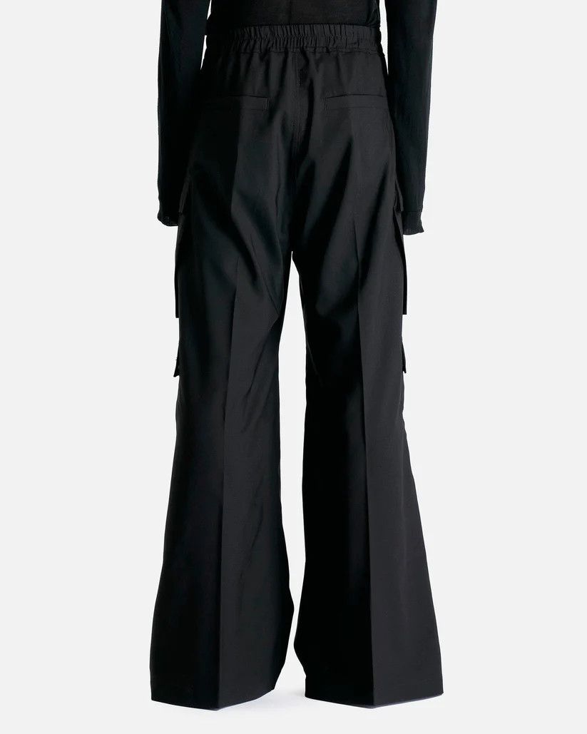 Rick Owens o1s1v1r1oon0925 Cargo Belas Pants in Black Size US 36 / EU 52 - 2 Thumbnail