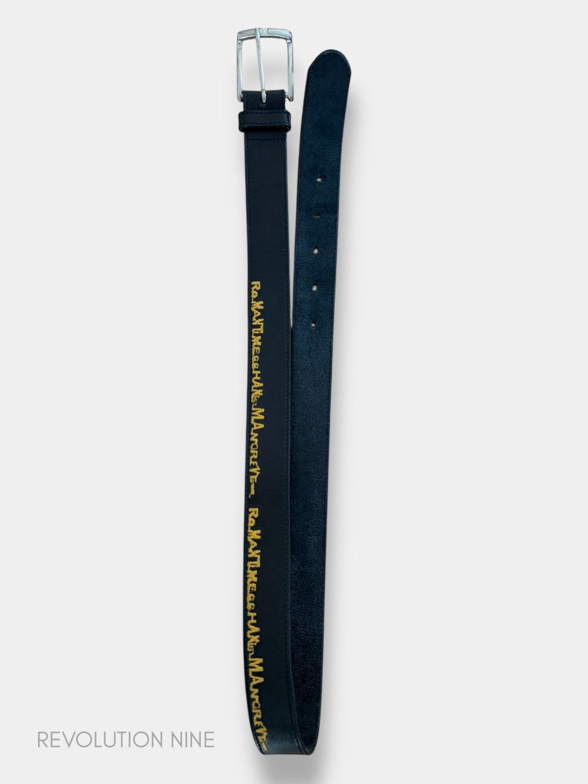 Marithe + Francois Girbaud Marithe + Francois Girbaud 90s/00s yellow embroidery belt Size 28 - 4 Thumbnail