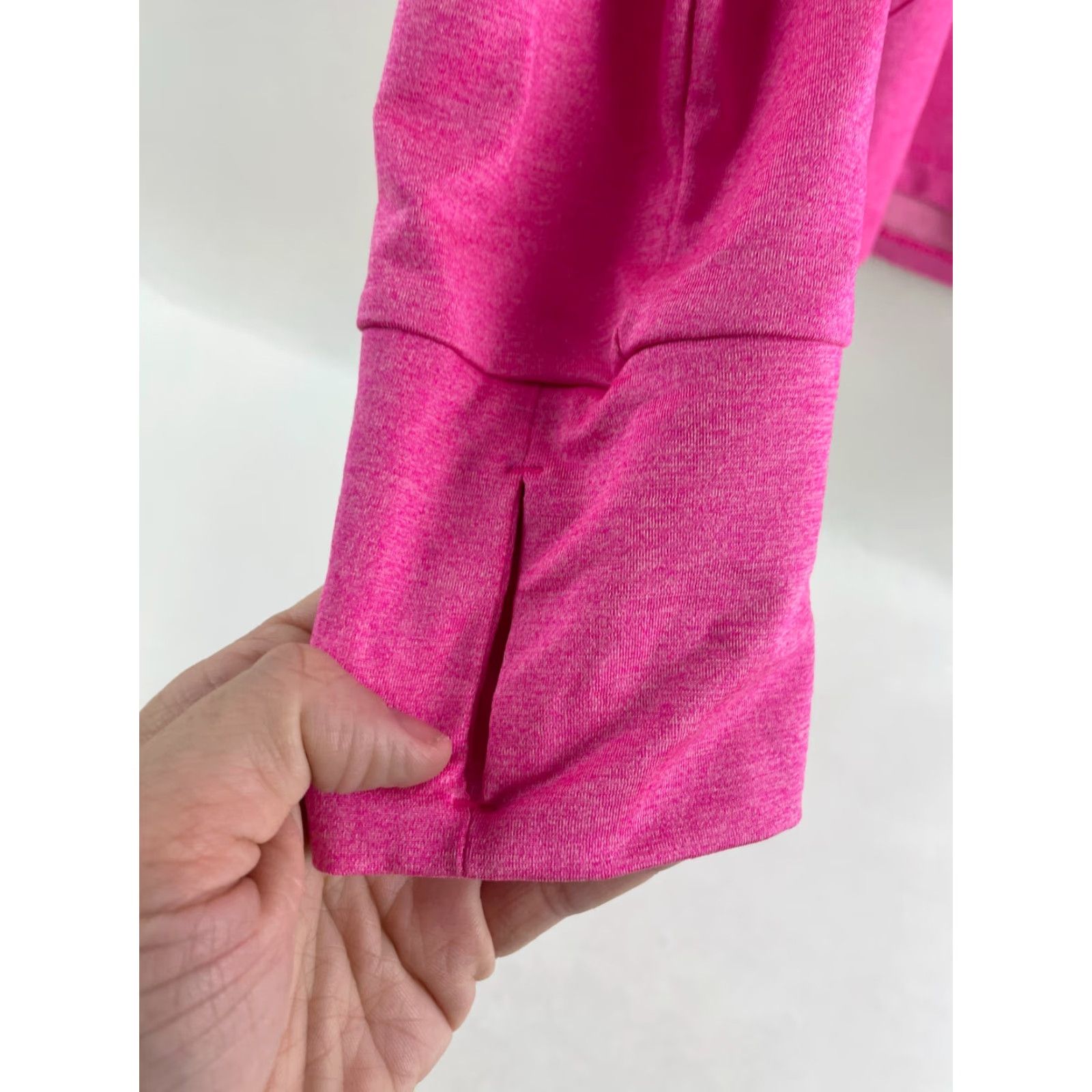 Athletic Works Athletic Works Shirt Women's Large Pink Heather Long Sleeve Round Neck T-Shirt Athletic Activewear Mens Womens Girls Size L / US 10 / IT 46 - 5 Thumbnail