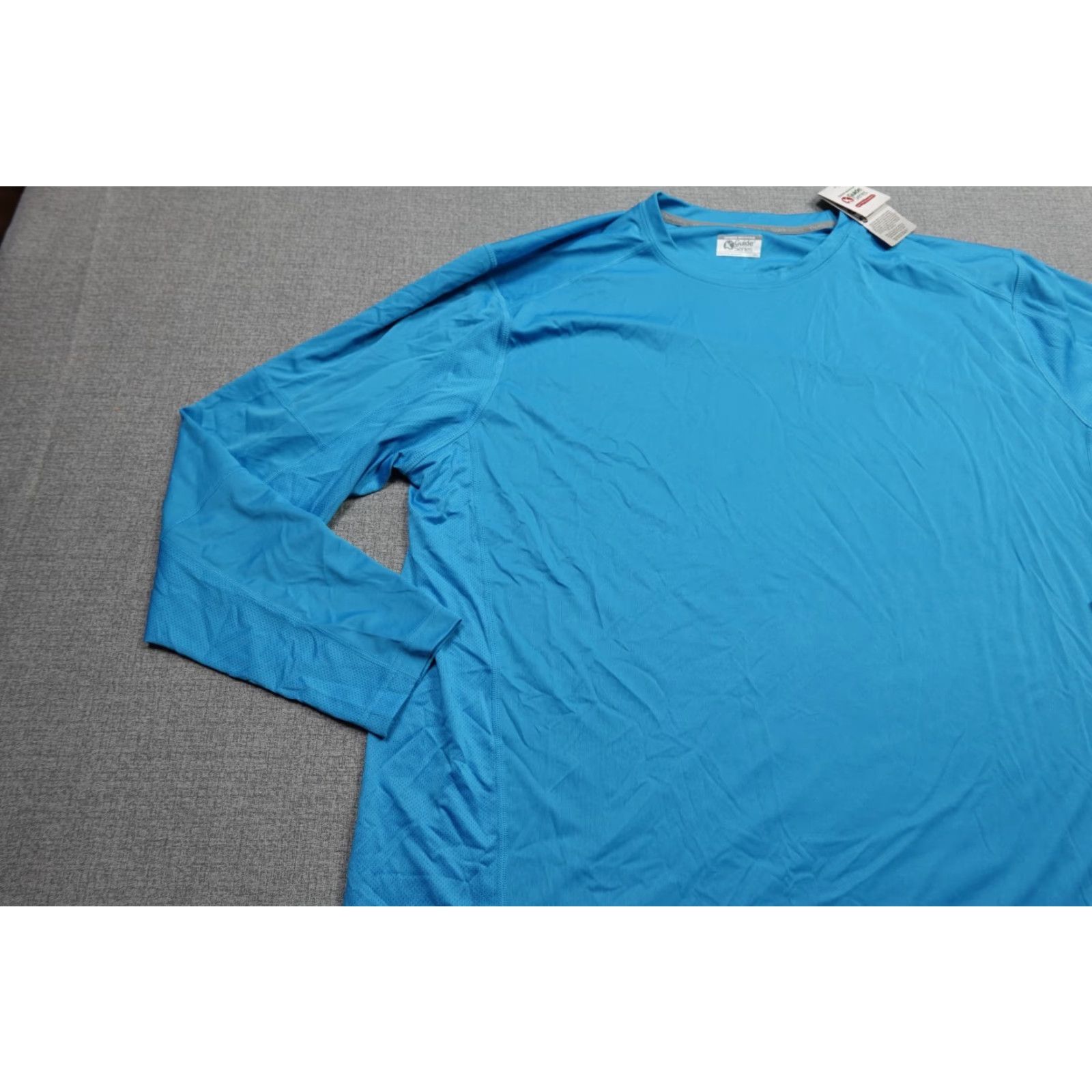 Vintage Guide Series Shirt Mens 3XL Blue Trophy Fishing Long Sleeve Crew Lightweight NWT Size US XXL / EU 58 / 5 - 3 Thumbnail