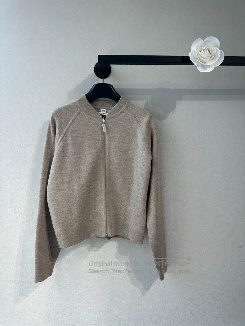 Hermes Cashmere H Letter Reversible Jacket