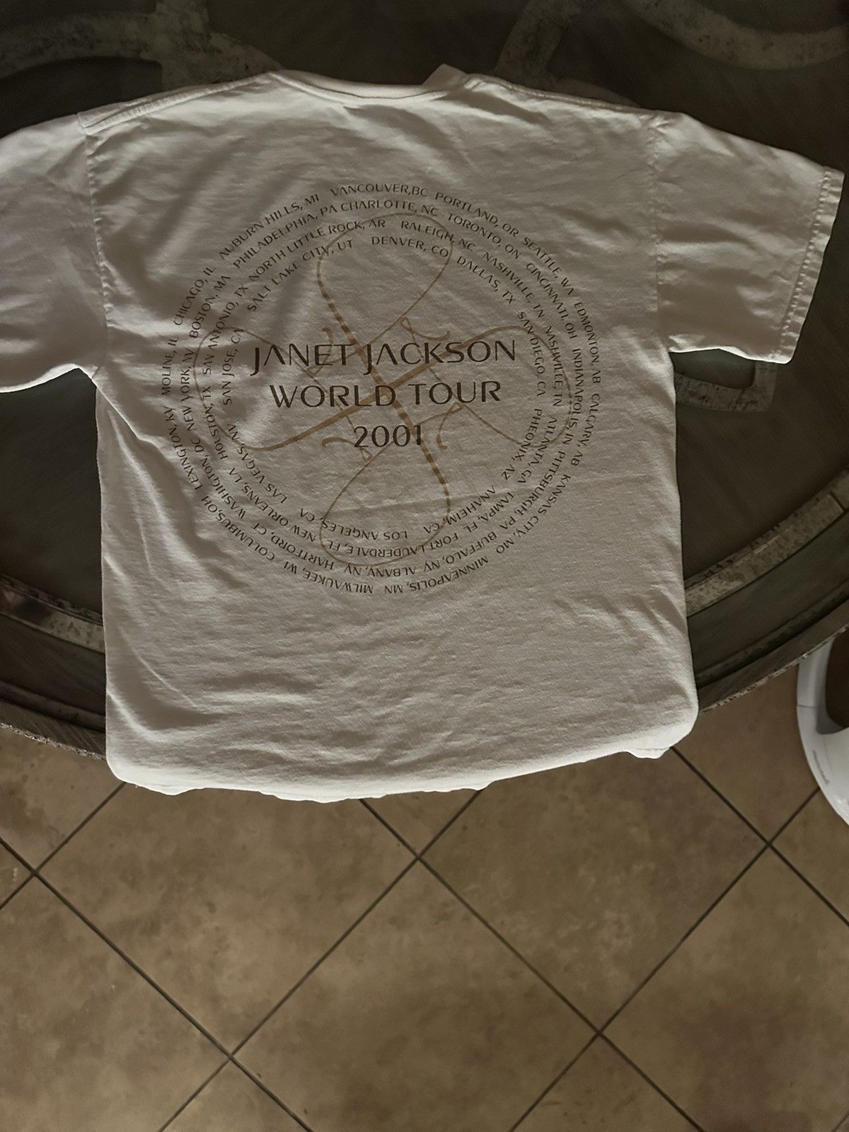 Band Tees × Vintage janet jackson all for you tour medium Size US M / EU 48-50 / 2 - 2 Thumbnail