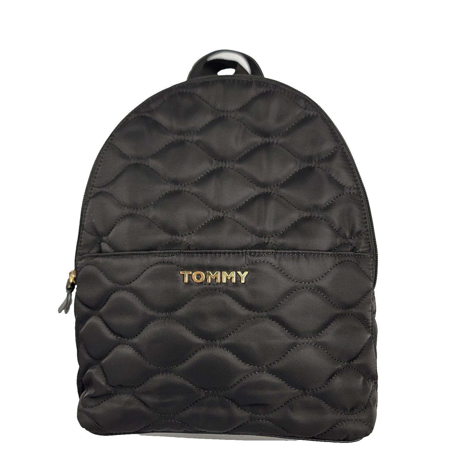 Tommy Hilfiger Tommy Hilfiger Backpack Womens Black Quilted Mini Bag Nylon Size ONE SIZE - 1 Thumbnail