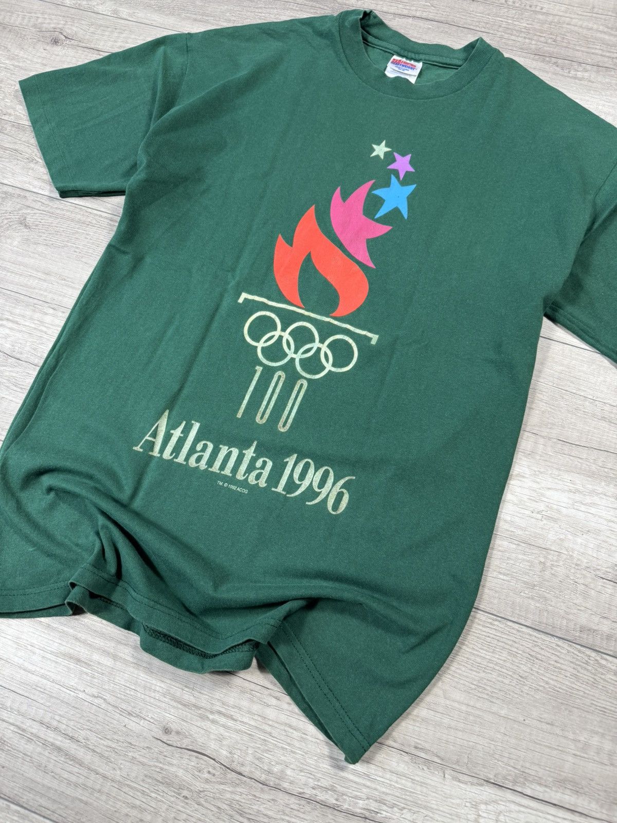 USA Olympics Vintage Atlanta Olympic 1996 T-Shirt Size US M / EU 48-50 / 2 - 3 Thumbnail