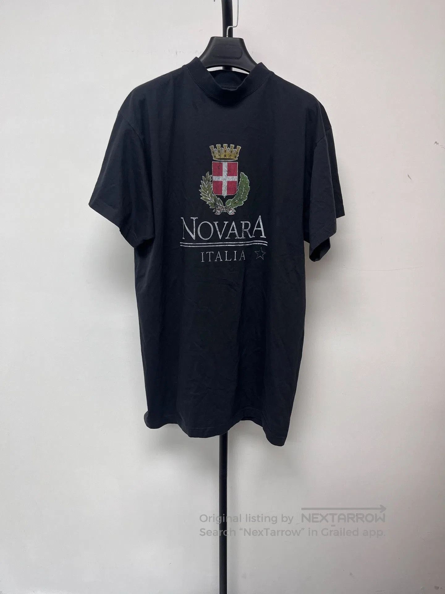 Balenciaga Balenciaga Men's Oversized Letter Print T-shirt. Size US S / EU 44-46 / 1 - 1 Thumbnail