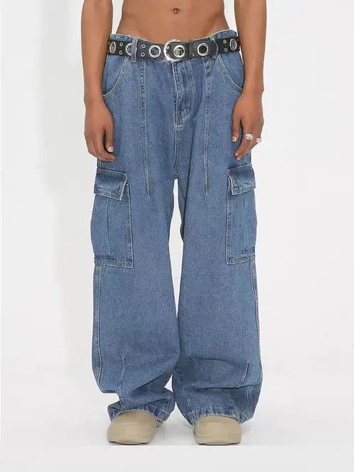 Jean Masumizu x Itou loose skate hiphop baggy cargo y2k jeans Size US 30 / EU 46 - 1 Thumbnail