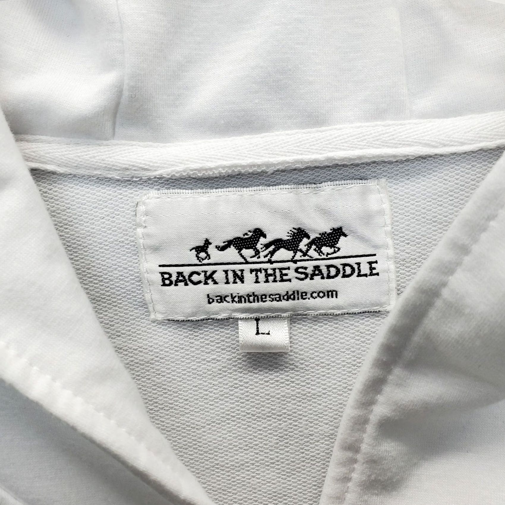 KangaROOS Back in the Saddle Hoodie Womens L White Long Sleeve Stretch Kangaroo Pockets Size L / US 10 / IT 46 - 6 Thumbnail