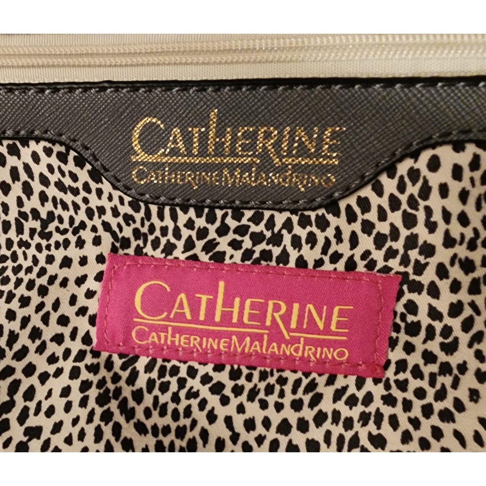 Other Catherine Malandrino Gray Large Satchel Women's Handbag Size ONE SIZE - 4 Thumbnail